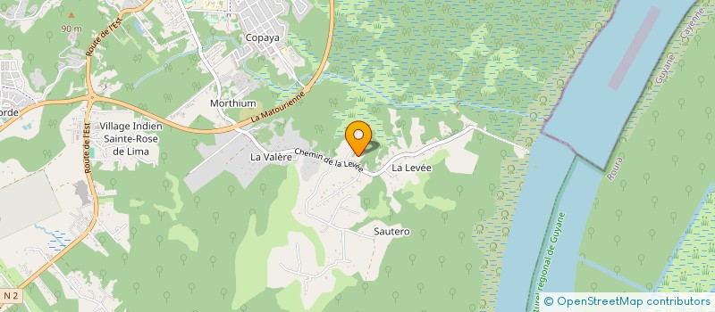 localisation de l'entreprise COMPAGNIE MINIERE JRG à MATOURY