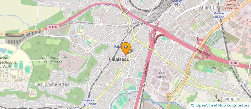 localisation de l'entreprise COMPAGNIE MINUIT ZERO UNE à PALAISEAU