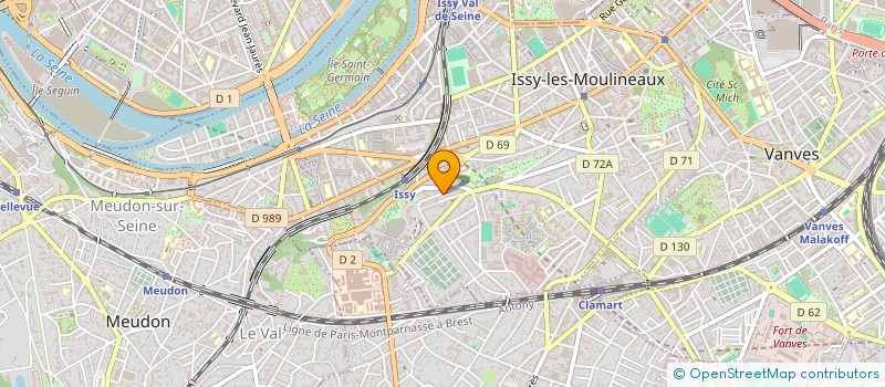 localisation de l'entreprise COMPAGNIE MINUTE PAPILLON ! à ISSY LES MOULINEAUX
