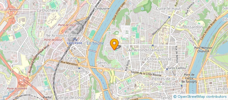 localisation de l'entreprise COMPAGNIE MISE EN PIECE à LYON 4EME