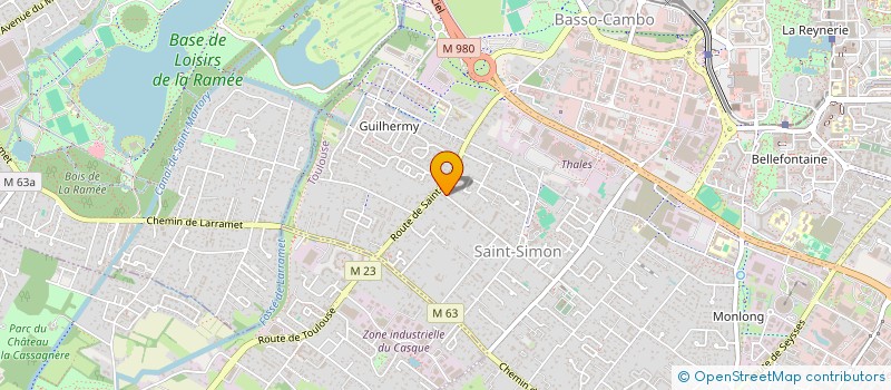 localisation de l'entreprise COMPAGNIE MMCC à TOULOUSE