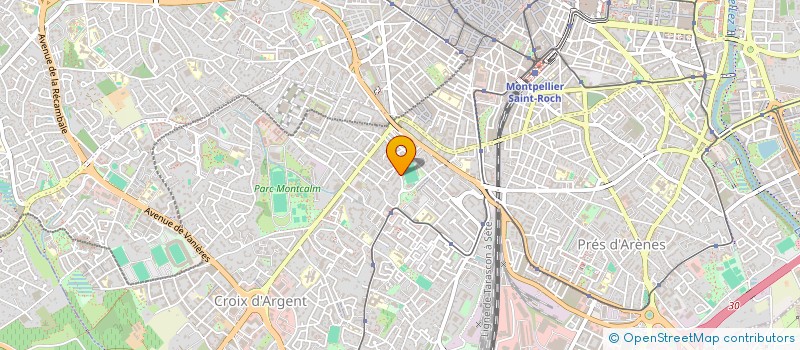 localisation de l'entreprise COMPAGNIE MOEBIUS à MONTPELLIER