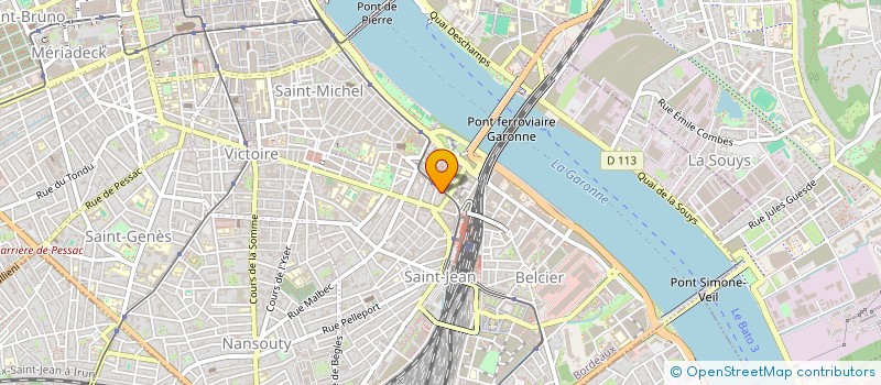 localisation de l'entreprise COMPAGNIE MOHEIN  BORDEAUX