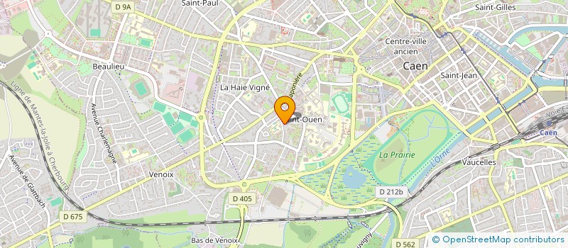 localisation de l'entreprise COMPAGNIE MOI PEAU à CAEN