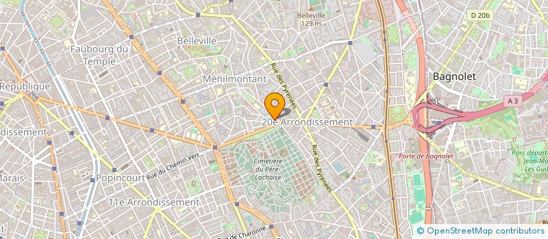 localisation de l'entreprise COMPAGNIE MONA  PARIS