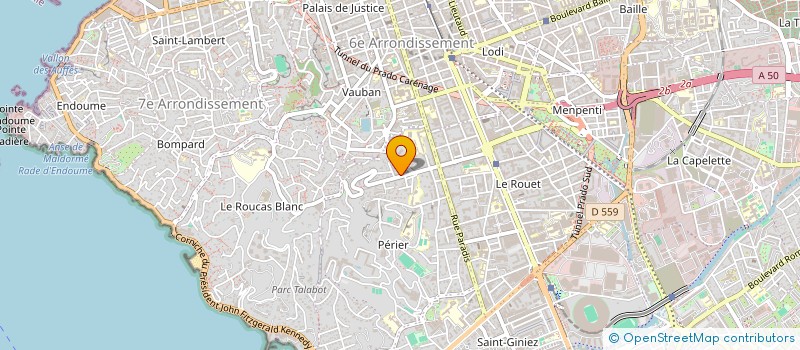 localisation de l'entreprise COMPAGNIE MONTAGE REALISAT IMMO MONTREAL à MARSEILLE