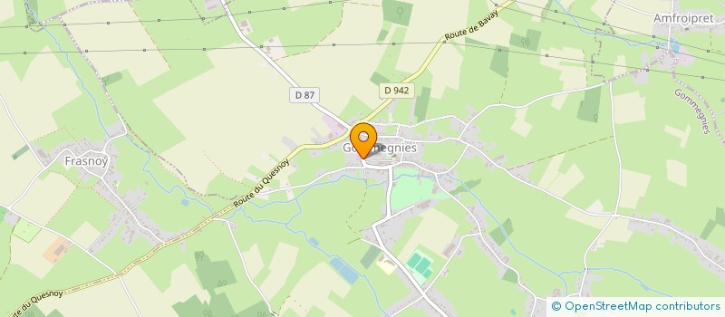 localisation de l'entreprise COMPAGNIE MORMAL DANSE  GOMMEGNIES