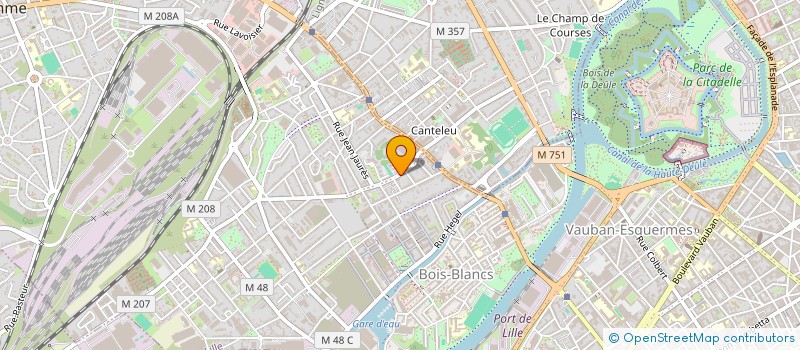 localisation de l'entreprise COMPAGNIE MOT - MENTO à LILLE