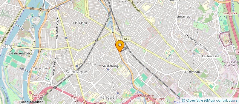 localisation de l'entreprise COMPAGNIE MOUVANT.ES  TOULOUSE