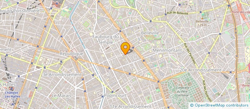 localisation de l'entreprise COMPAGNIE MULTICORPS  PARIS