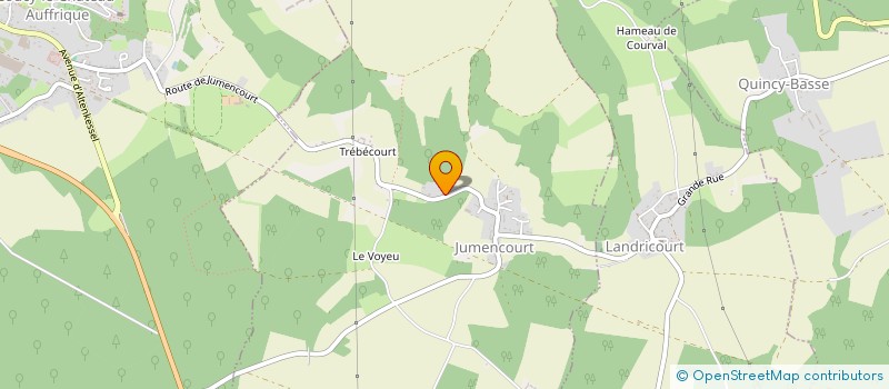 localisation de l'entreprise COMPAGNIE MULTIFACES à JUMENCOURT