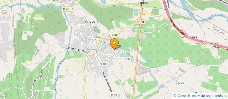 localisation de l'entreprise COMPAGNIE MUSICALE ALMA NUEVA  NOVES