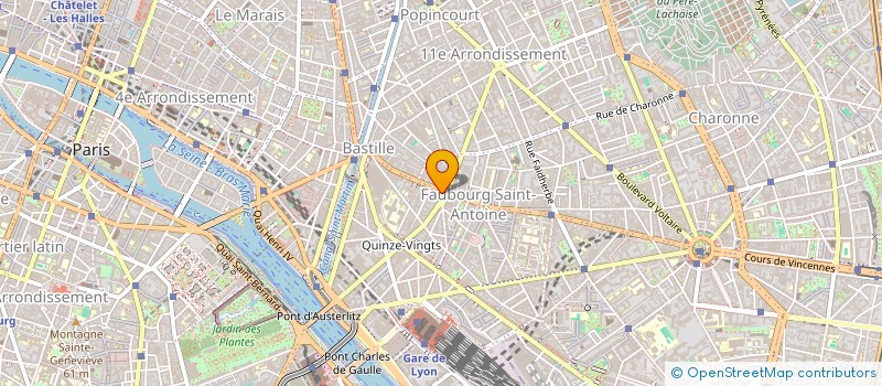 localisation de l'entreprise COMPAGNIE MY PLAY TIME  PARIS 12