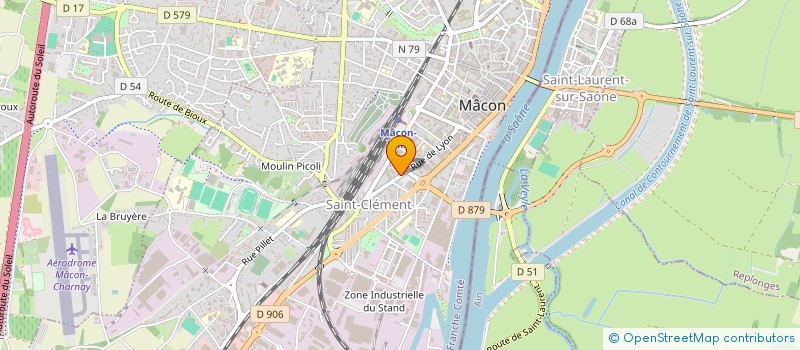 localisation de l'entreprise COMPAGNIE NAHLO à MACON