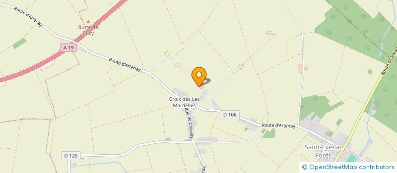 localisation de l'entreprise COMPAGNIE NATH' AGEORGES à SAINT-LYE-LA-FORET