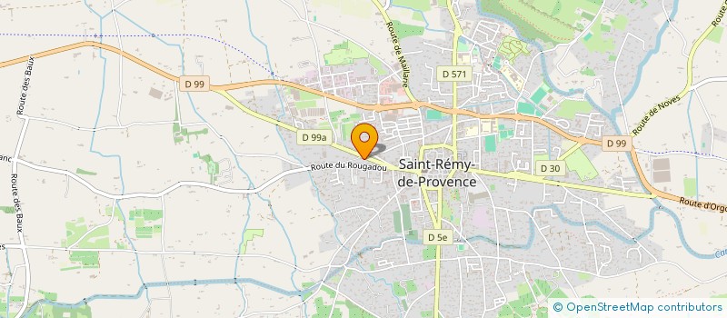 localisation de l'entreprise COMPAGNIE NATIONALE DES EXPERTS EN PISCINES SPAS ET PROFESSIONNELS DIPLOMES (CNEPS)  SAINT-REMY-DE-PROVENCE