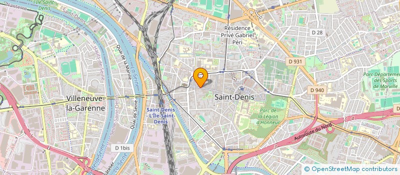 localisation de l'entreprise COMPAGNIE NEGOCE INTERNATIONAL  SAINT-DENIS