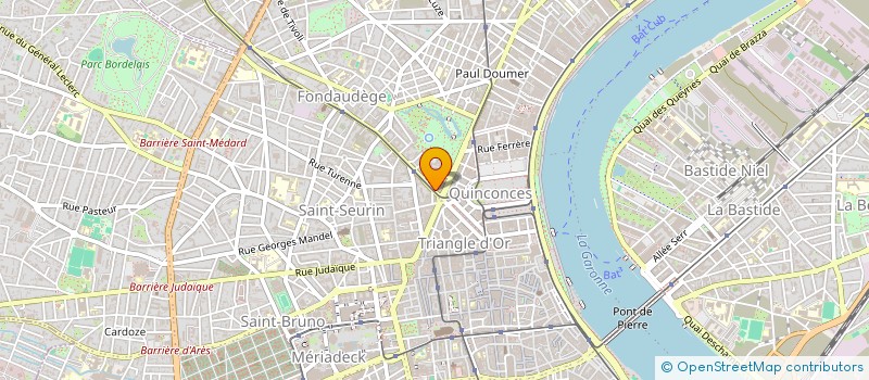 localisation de l'entreprise COMPAGNIE NEMO  BORDEAUX