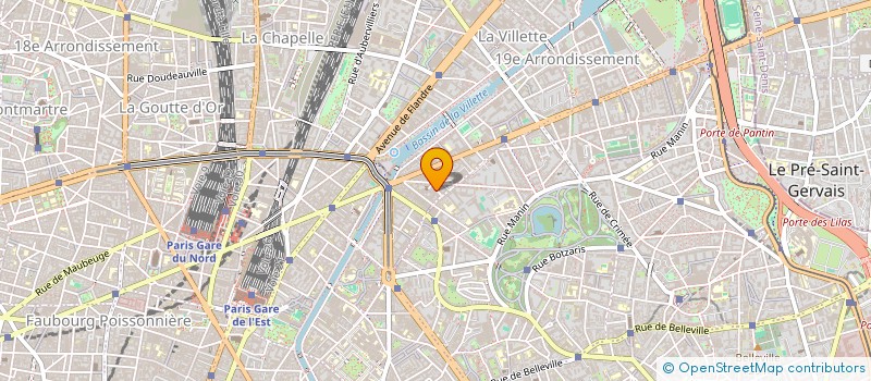 localisation de l'entreprise COMPAGNIE NORMA à PARIS