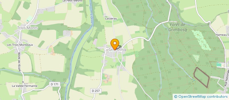 localisation de l'entreprise COMPAGNIE NORMANDY  GRIMBOSQ