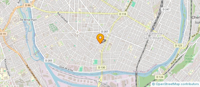 localisation de l'entreprise COMPAGNIE NOTRE INSOUCIANCE à SAINT-MAUR-DES-FOSSES