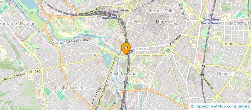 localisation de l'entreprise COMPAGNIE NOVA  DIJON