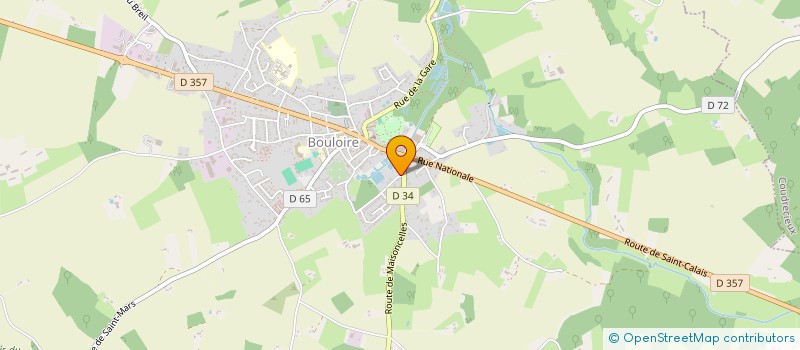 localisation de l'entreprise COMPAGNIE NOXTAMBULES  BOULOIRE