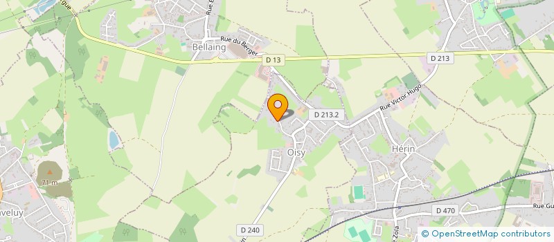 localisation de l'entreprise COMPAGNIE NUEES  OISY