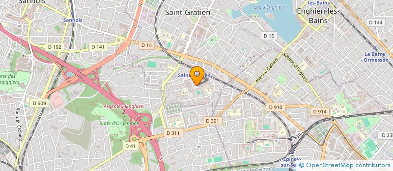 localisation de l'entreprise COMPAGNIE O LES MAINS  SAINT-GRATIEN