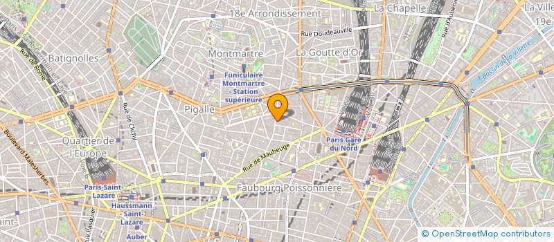 localisation de l'entreprise COMPAGNIE O RAGE  PARIS