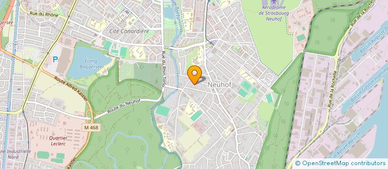 localisation de l'entreprise COMPAGNIE ODE ET ENCORE à STRASBOURG