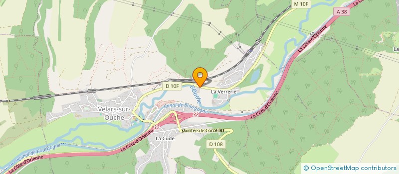 localisation de l'entreprise COMPAGNIE ONAPI  VELARS-SUR-OUCHE