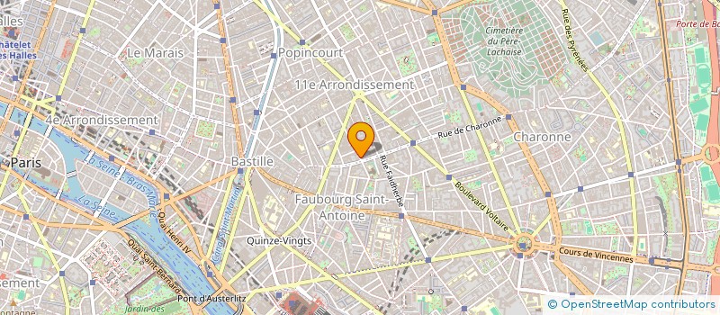 localisation de l'entreprise COMPAGNIE ONDINE  PARIS