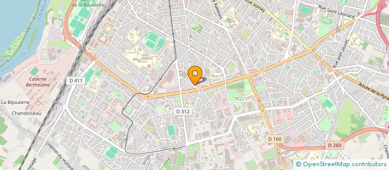 localisation de l'entreprise COMPAGNIE OPSIS à ANGERS