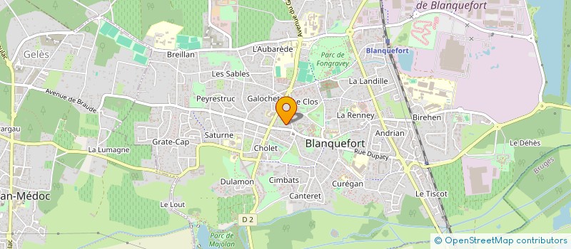 localisation de l'entreprise COMPAGNIE OR à BLANQUEFORT
