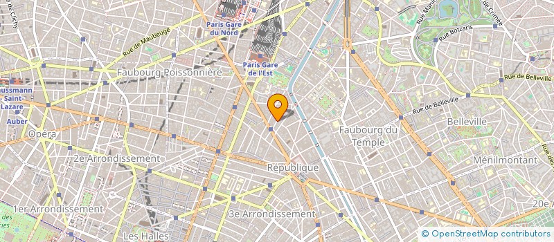 localisation de l'entreprise COMPAGNIE ORIGINES  PARIS