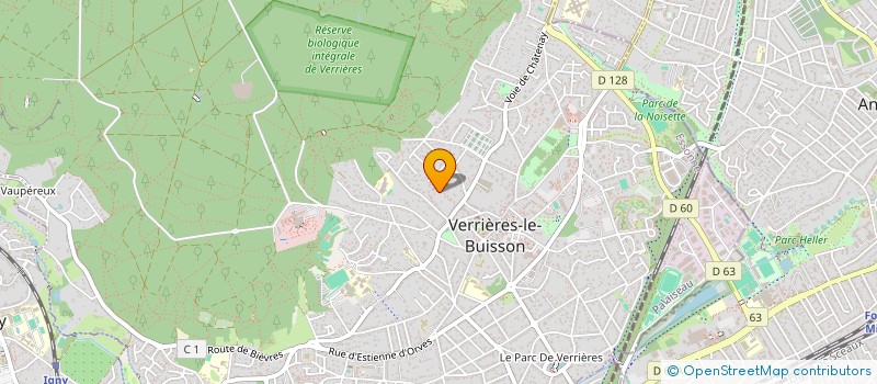 localisation de l'entreprise COMPAGNIE OSE à VERRIERES LE BUISSON