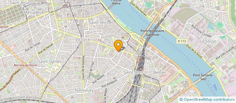 localisation de l'entreprise COMPAGNIE OUI OUI OUI  BORDEAUX