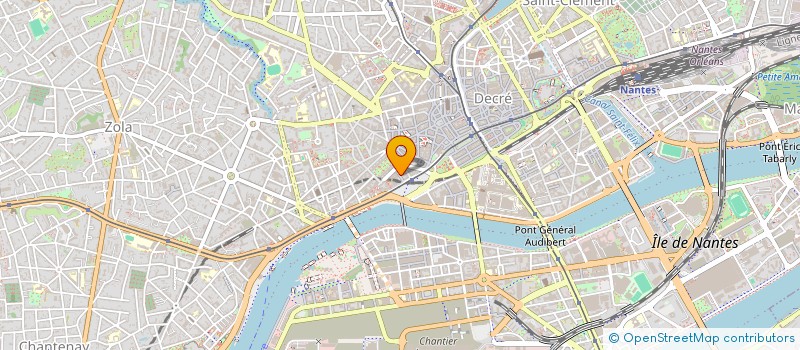 localisation de l'entreprise COMPAGNIE OUTRE MER A INDIGO à NANTES