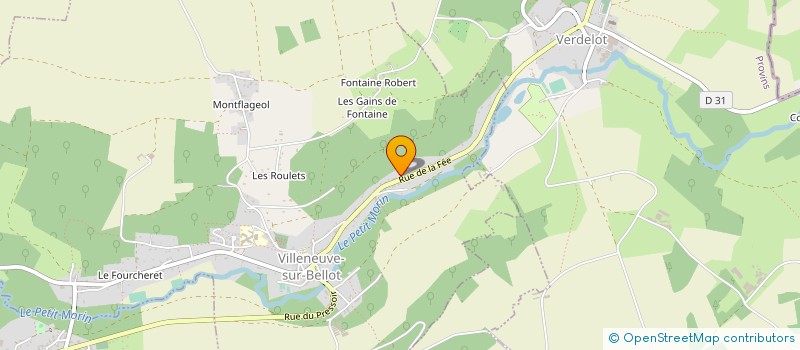 localisation de l'entreprise COMPAGNIE PAGE BLANCHE  LIVRY-GARGAN