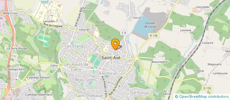 localisation de l'entreprise COMPAGNIE PANI KAYAS  SAINT-AVE