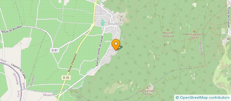 localisation de l'entreprise COMPAGNIE PARCA MENSA  BOULBON