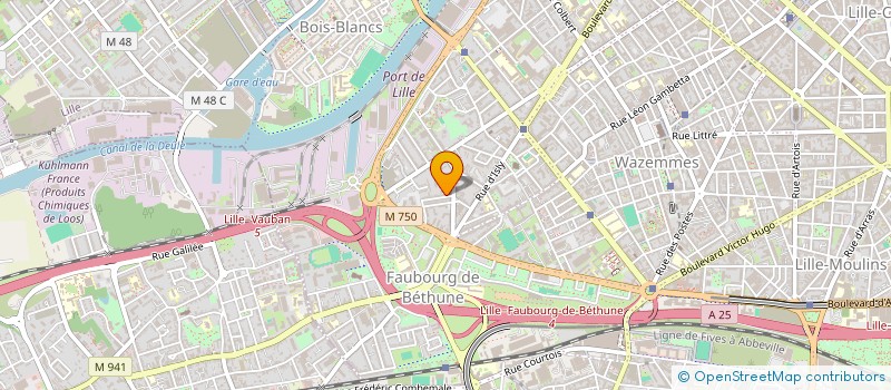 localisation de l'entreprise COMPAGNIE PARCE QUE J'EN AI ENVIE à LILLE