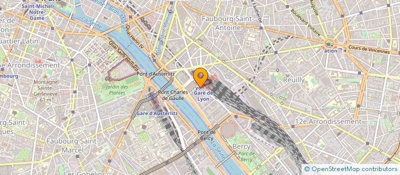 localisation de l'entreprise COMPAGNIE PARISIENNE DE CHAUFFAGE URBAIN  PARIS