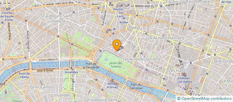 localisation de l'entreprise COMPAGNIE PARISIENNE DE LUXE-COPARLUX  PARIS