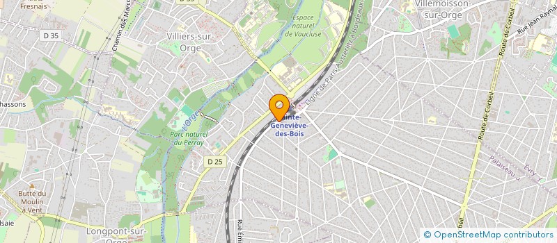 localisation de l'entreprise COMPAGNIE PARISIENNE DE POSE à SAINTE-GENEVIEVE-DES-BOIS