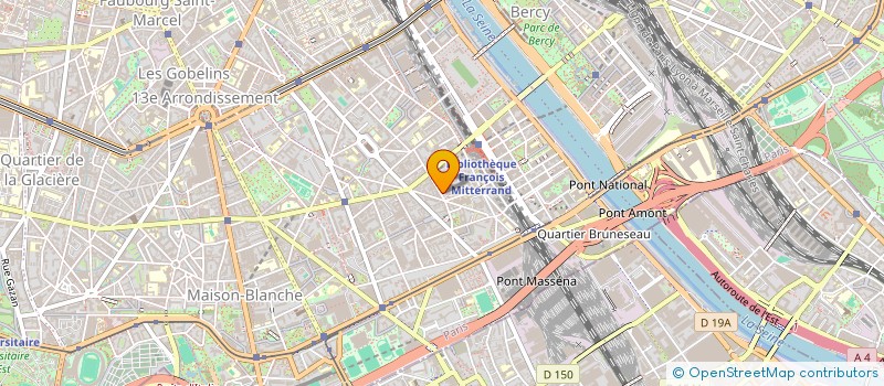 localisation de l'entreprise COMPAGNIE PARISIENNE INFORMATIQUE  PARIS