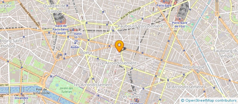 localisation de l'entreprise COMPAGNIE PARSIENNE D'IMPORT-EXPORT à PARIS