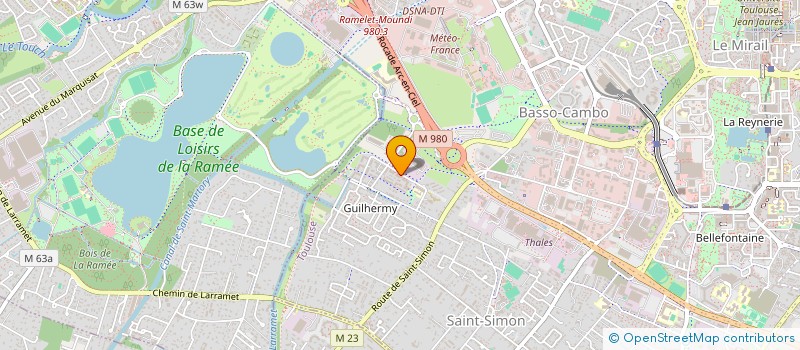 localisation de l'entreprise COMPAGNIE PARTOUT AILLEURS  TOULOUSE