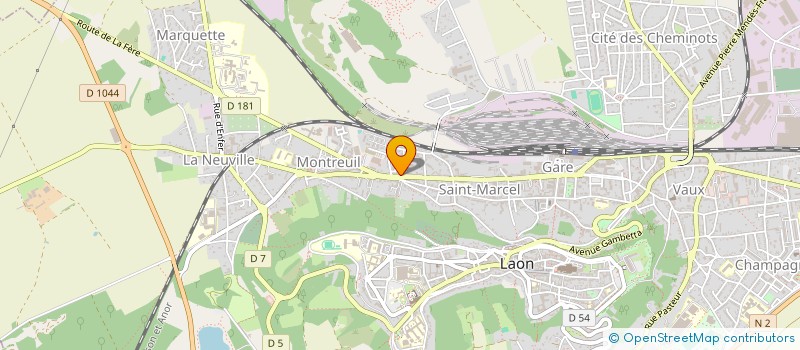 localisation de l'entreprise COMPAGNIE PAS D PANIQUE à LAON